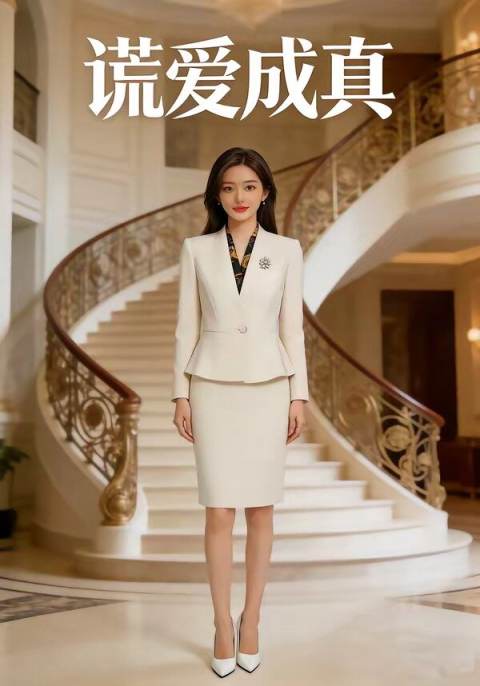谎爱成真海报